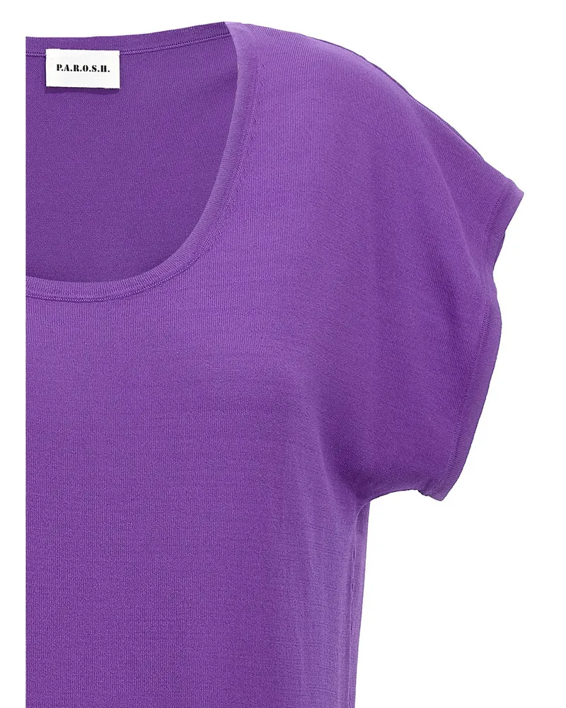 P.A.R.O.S.H. Roux T-shirt — Purple Purple
