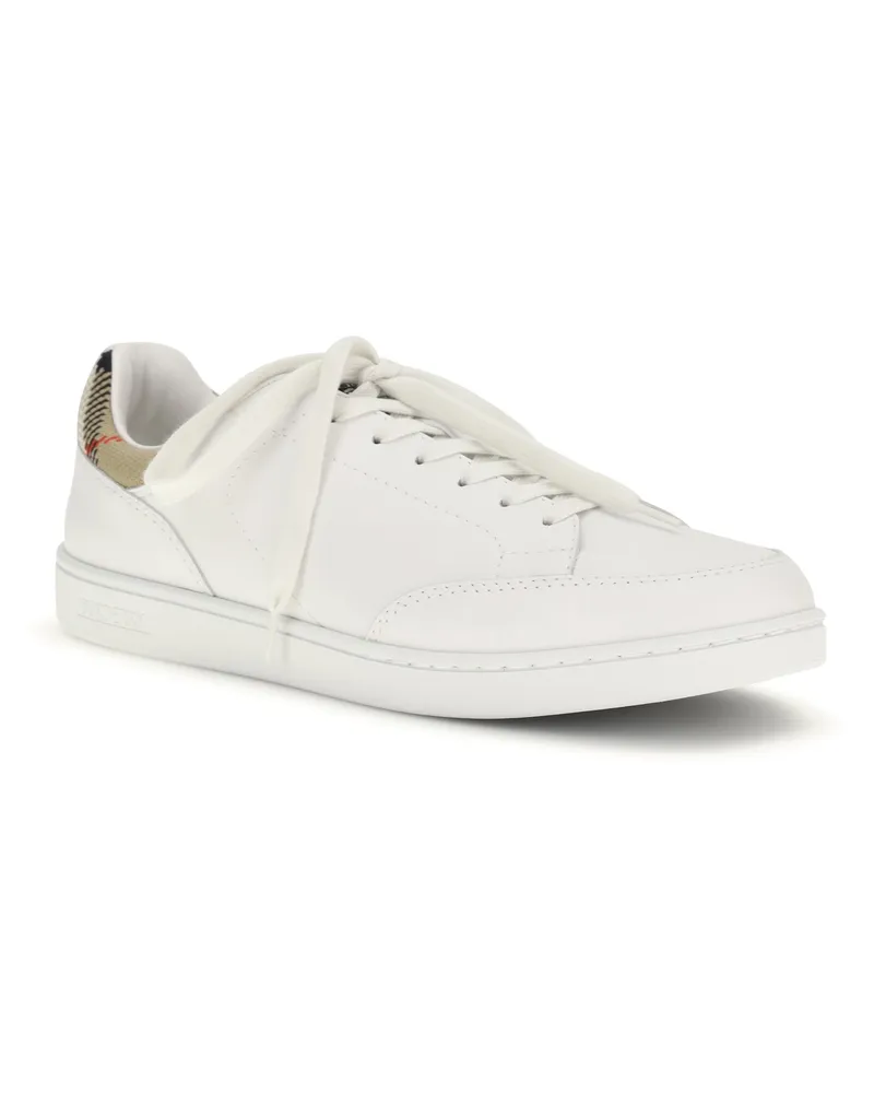 Burberry Men's Low-Top Sneakers P. White-Sand Ip Chk White/sand White