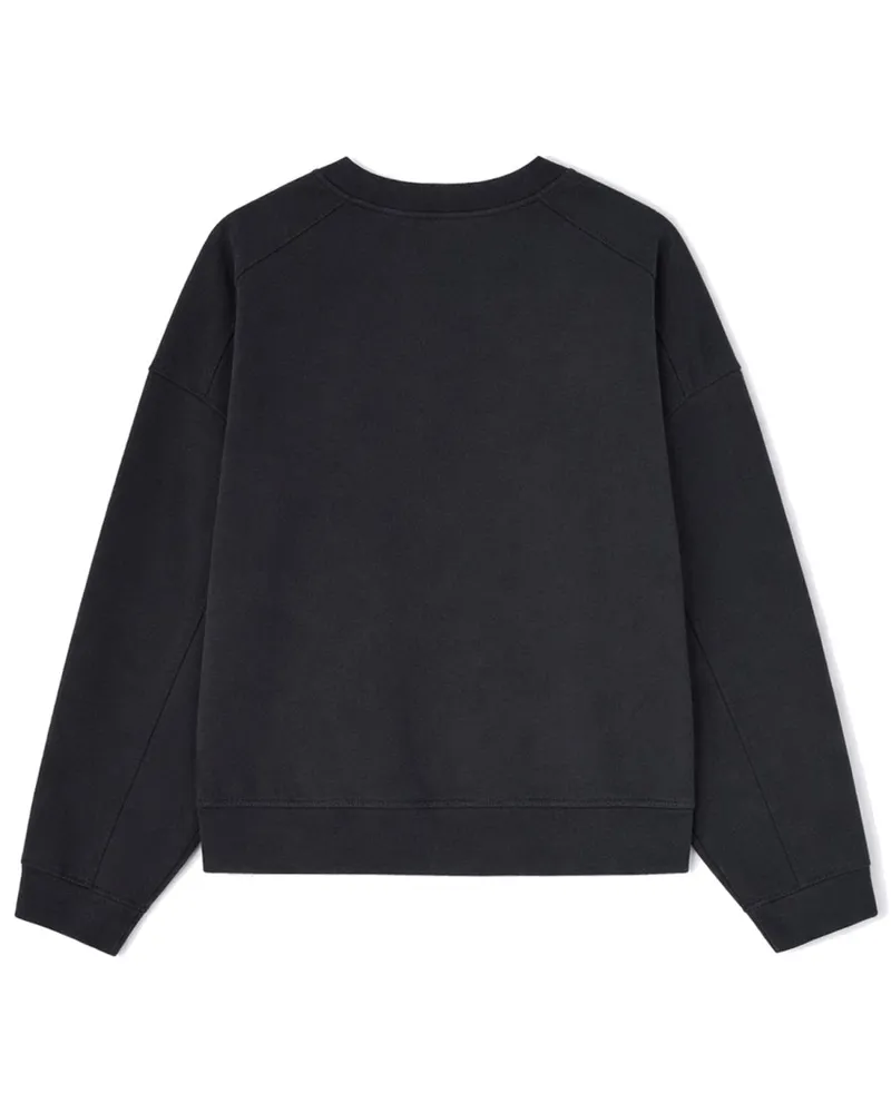 Ganni Islands Sweatshirt — Gray Gray