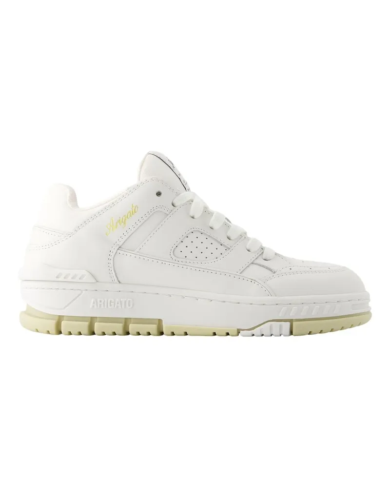Axel Arigato Women's Area Lo Sneaker White Calfskin White