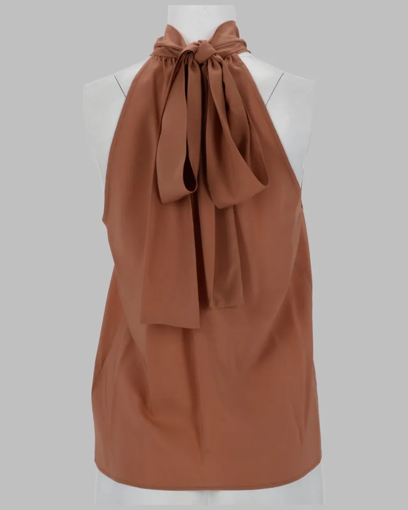 PT TORINO Blouse — Bronze Bronze