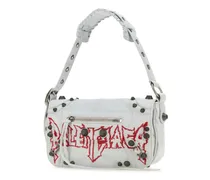 Men's Le Cagole Xs Shoulder Bag White Lamb