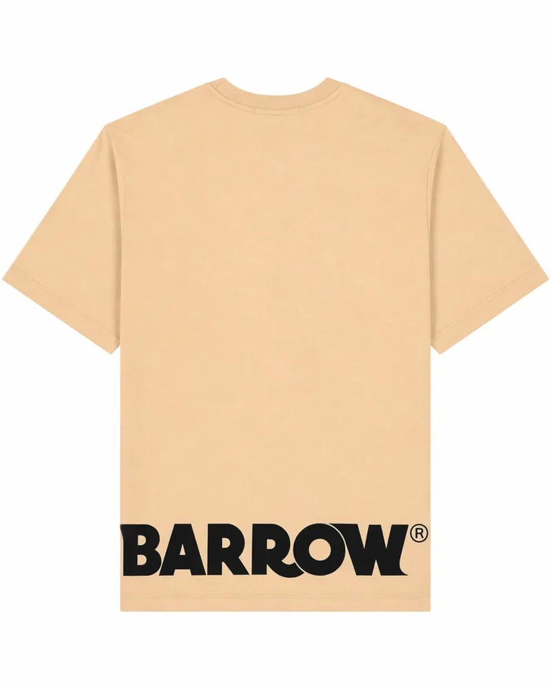 BARROW 100% Cotton T-Shirt — Orange Orange