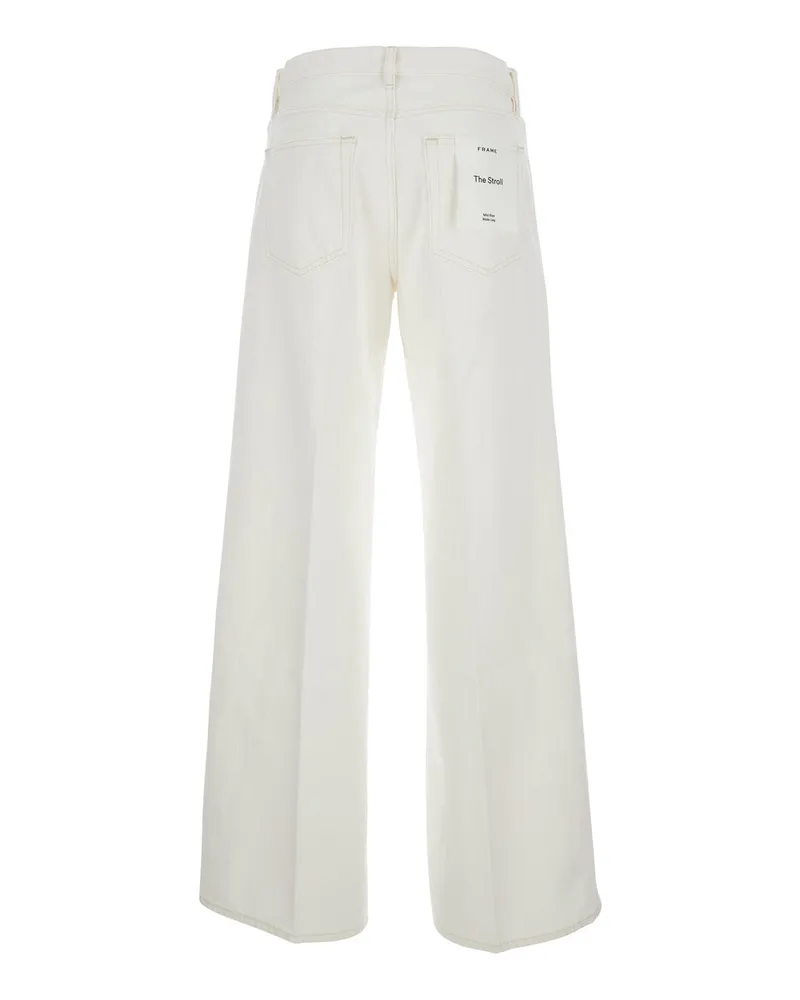 Frame Denim The Stroll Jeans — White White