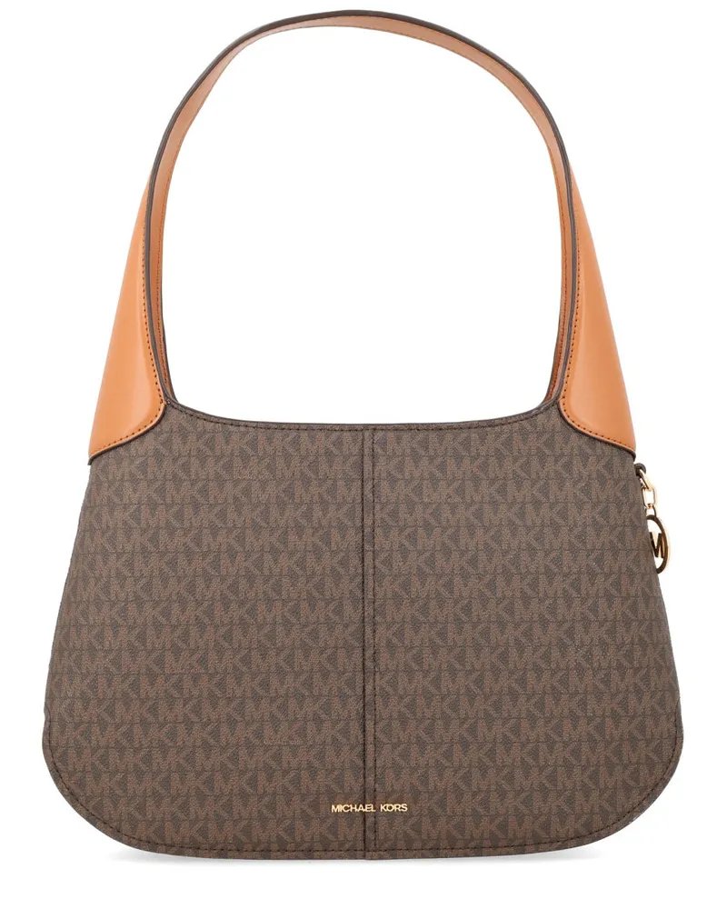 Michael Kors Women's Shoulder Bag Alice Brown 89.pvc Brown