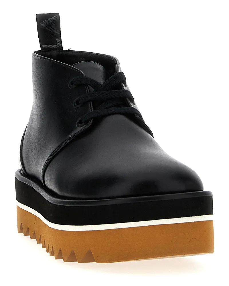 Stella McCartney Sneak-Elyse Ankle Boot — Black Black