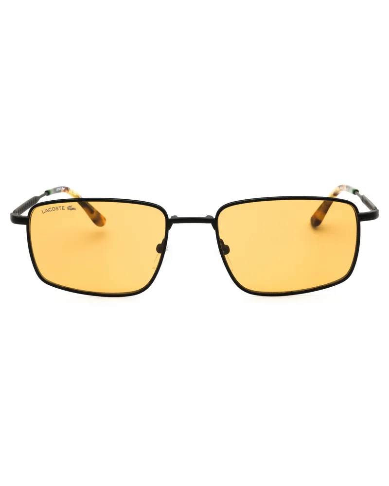 Lacoste Men's L277s Sunglasses Black Yellow
