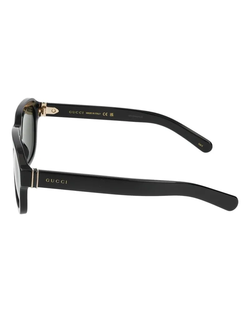 Gucci Men's Gg1508s Sunglasses Black Acetate Black