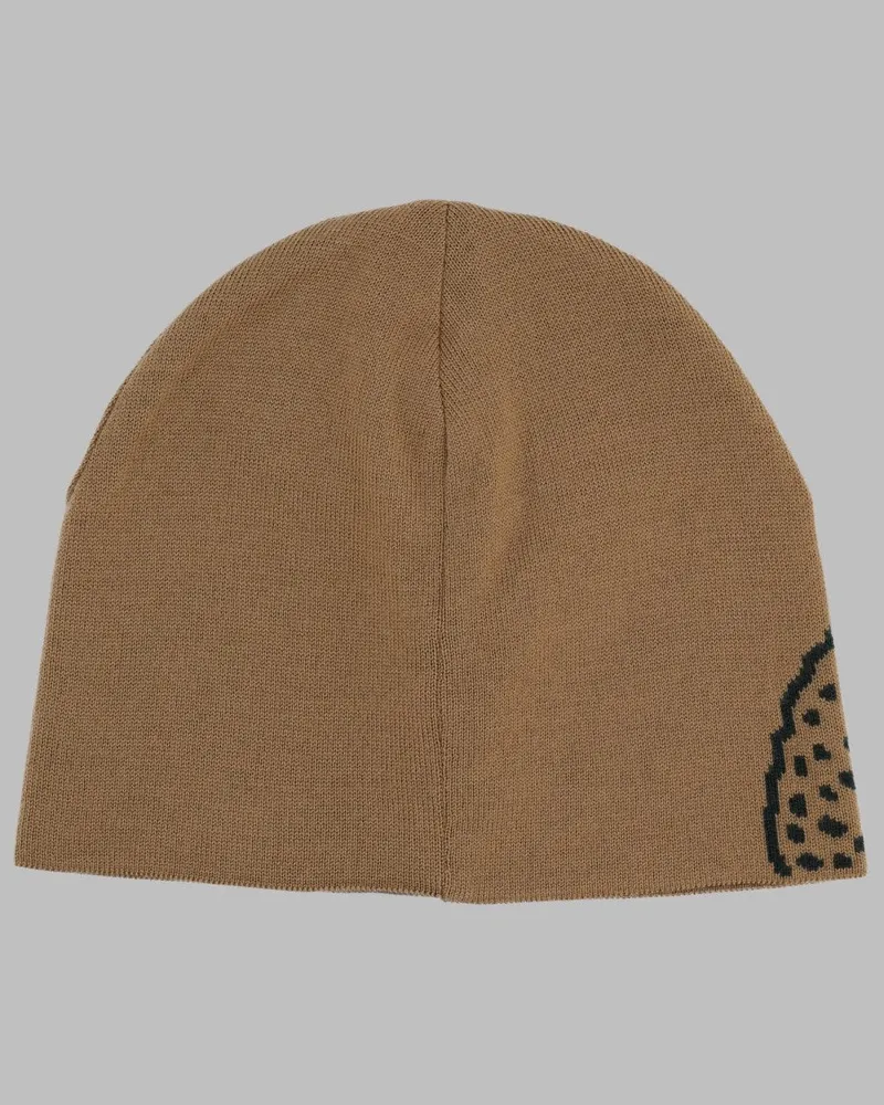 Lacoste RB3021_THZ Wool Jacquard Crocodile Beanie — Beige Beige