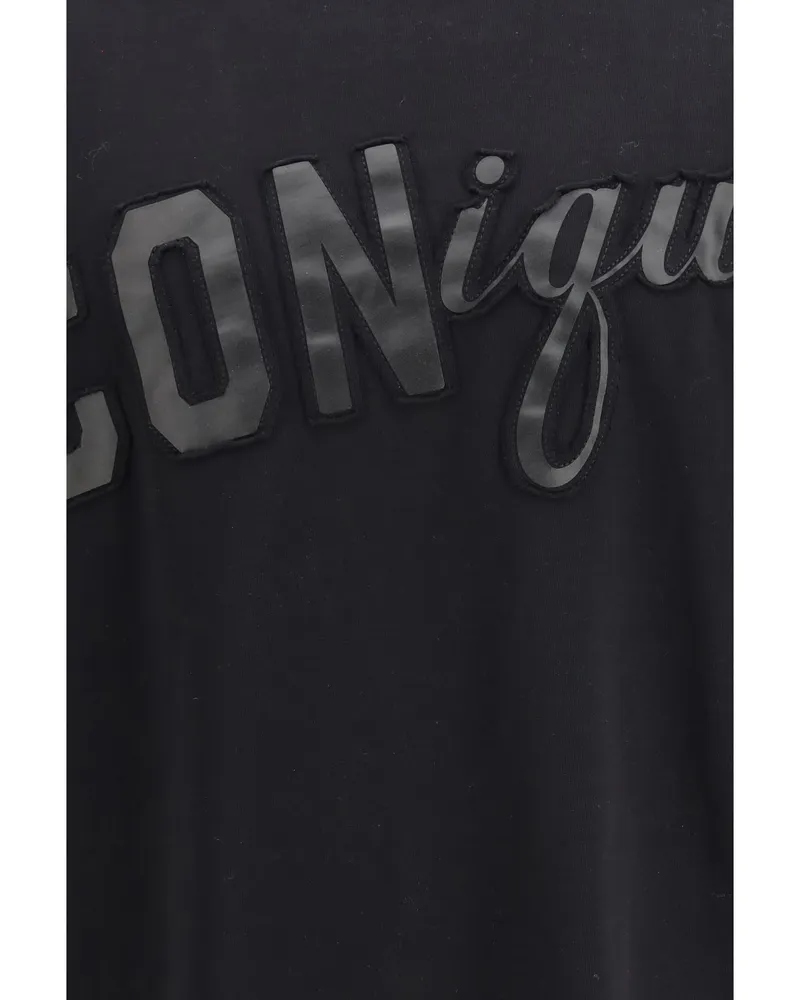 Dsquared2 Men's T-Shirt Iconique Black Cotton T-Shirts And Polos Black
