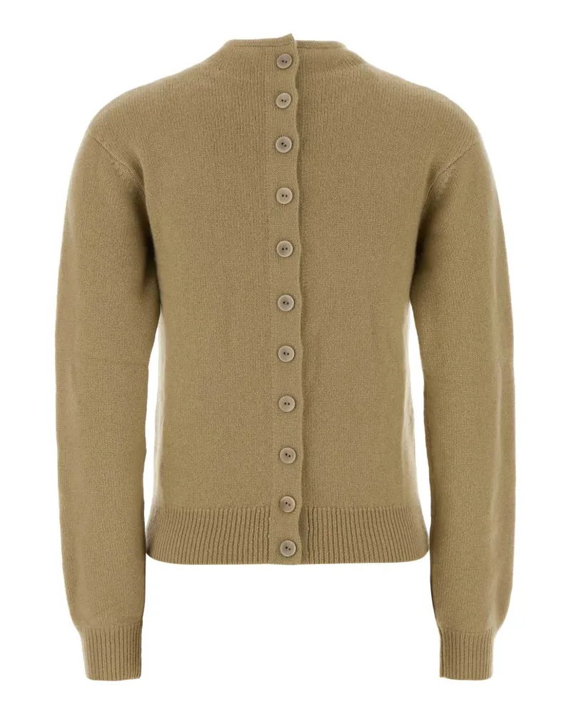 Christophe Lemaire Buttoned Sweater — Green Green