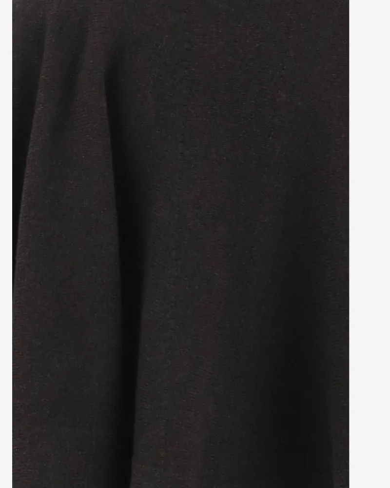 Jacquemus Merino Wool and Cashmere Blend Sweater — Brown Brown