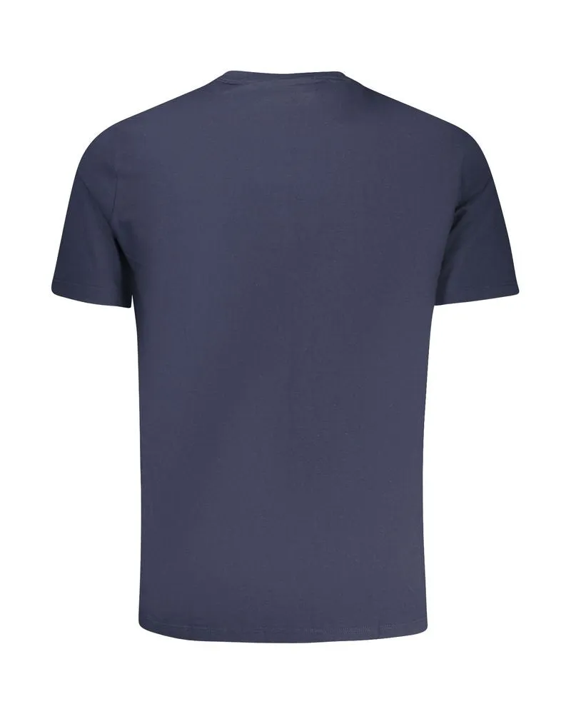Calvin Klein Cotton Crew Neck T-Shirt — Blue Blue
