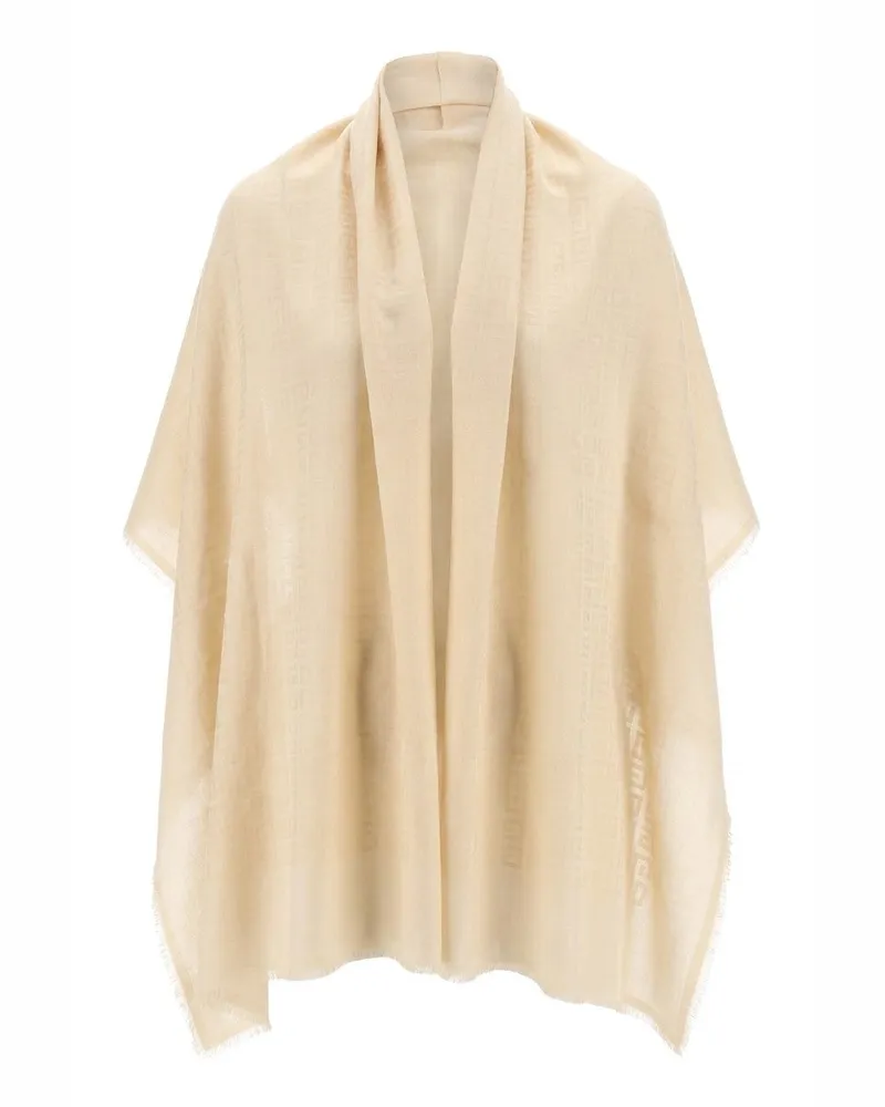 Givenchy Women's Beige Silk Scarf Beige