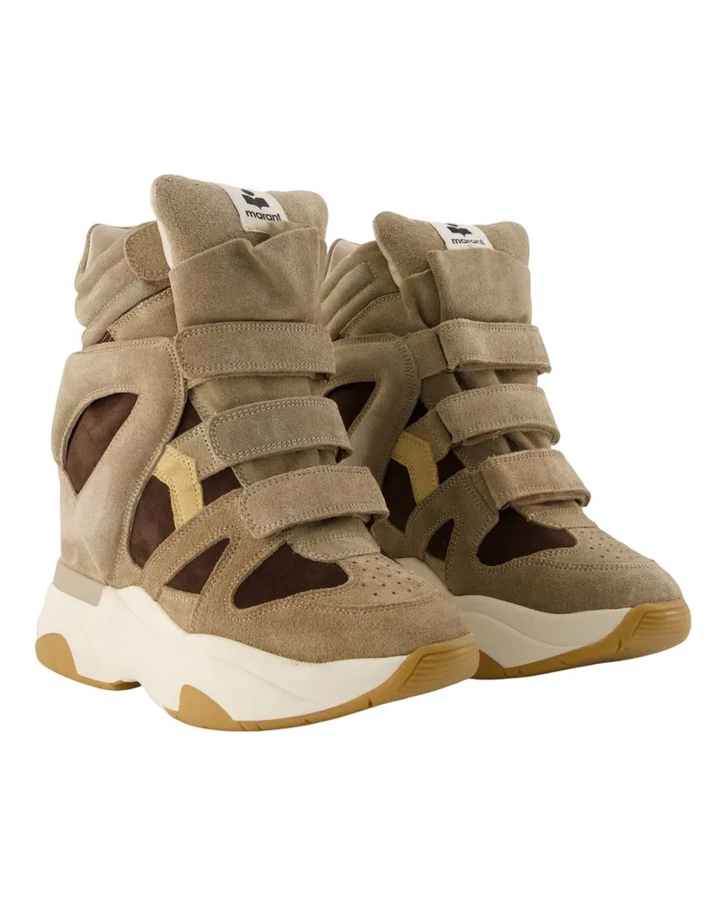 Isabel Marant Balskee Sneakers — Beige Beige