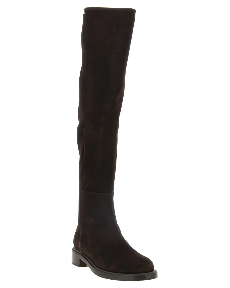 Stuart Weitzman 5050 Gisele Boot — Brown Brown