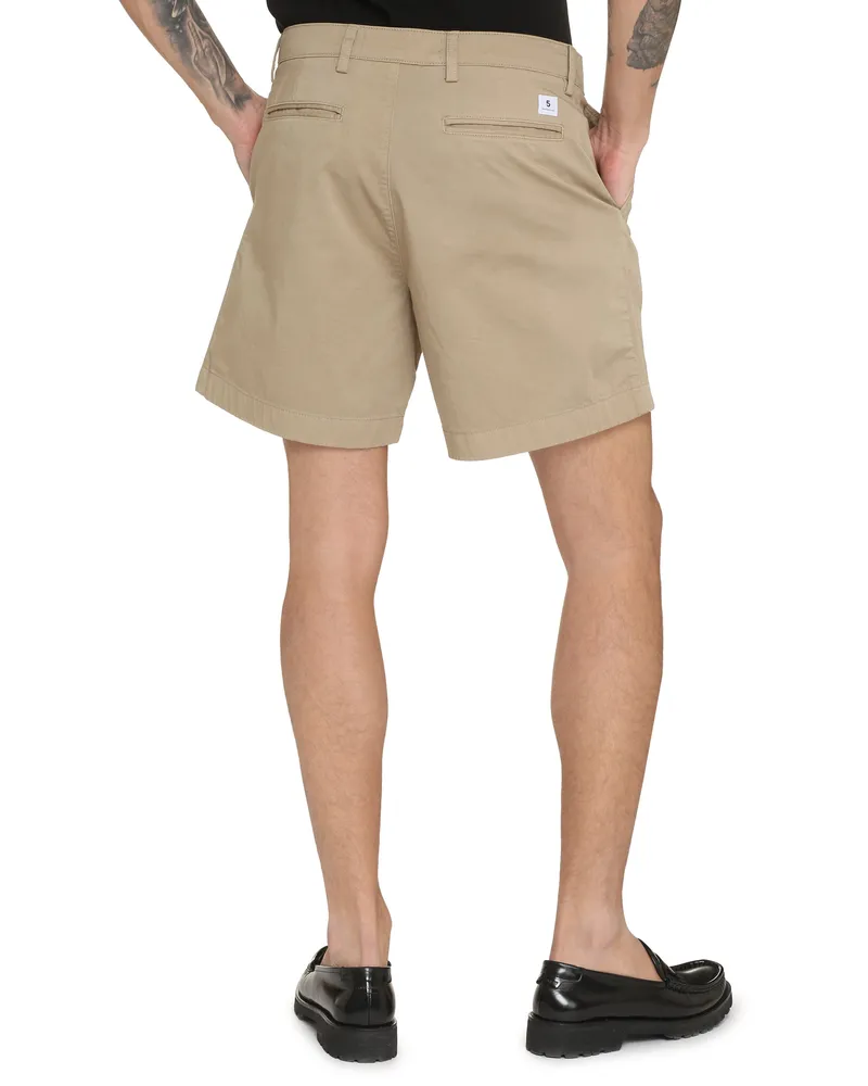 Department 5 Cotton Bermuda Shorts — Beige Beige