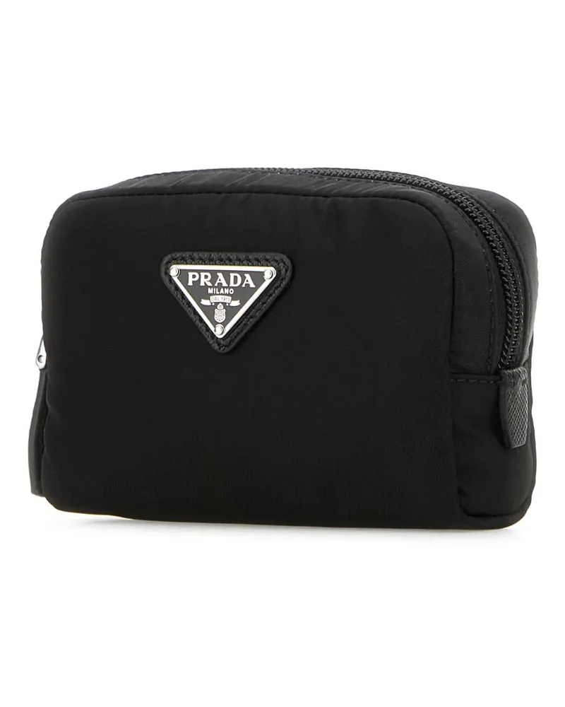 Prada Re-Nylon Cosmetic Case — Black Black