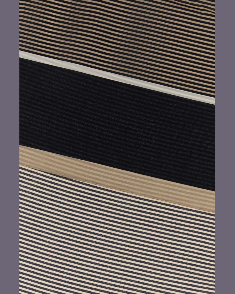 Saint Laurent Men's Embroidered Silk Foulard Navyivory Exterior: Sciarpe E Navy