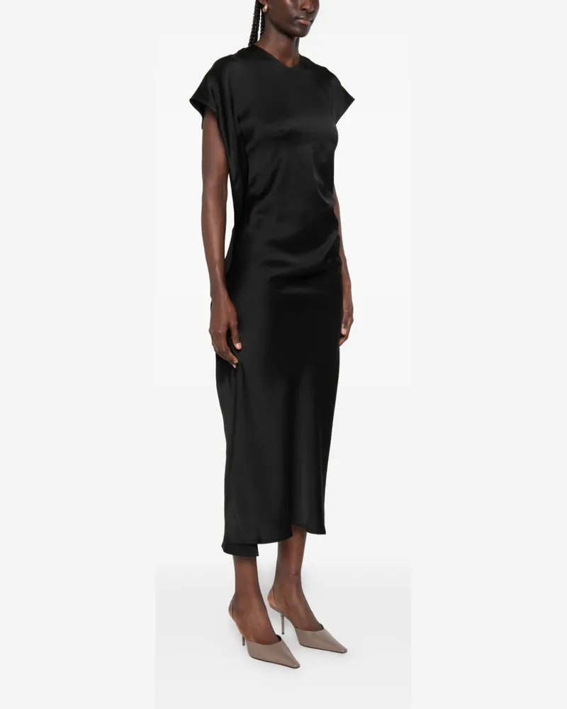 Victoria Beckham Women's Dress Victoria Black Viscose Black
