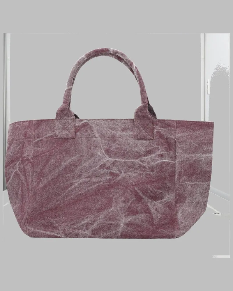 Ganni Forest Teddy Tote Bag — Brown Brown