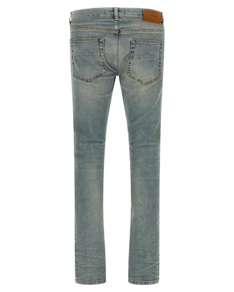 Amiri Flannel MX1 Jeans — Blue Blue