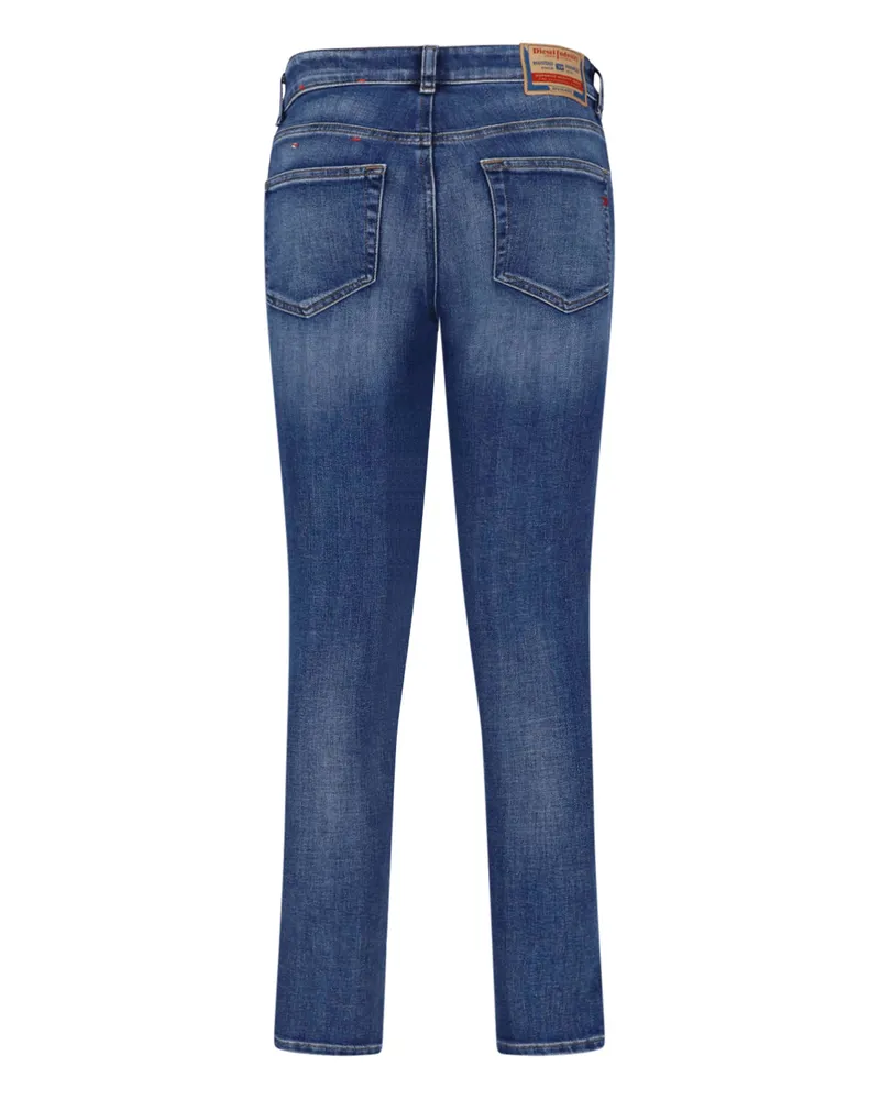 Diesel Women's Jeans Blue Cotton Blue