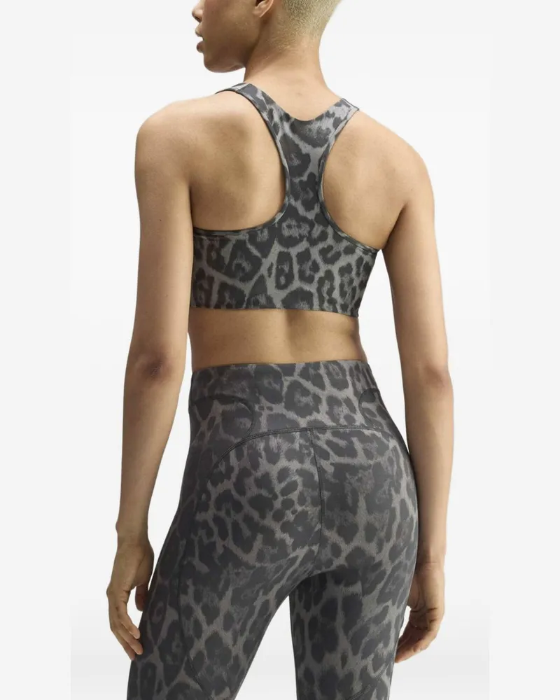 adidas Leopard Print Tank Top — Grey Grey