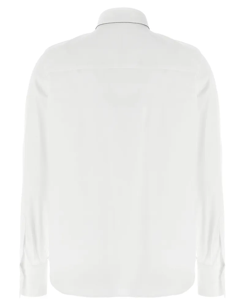 Brunello Cucinelli Women's White Cotton Blouse White