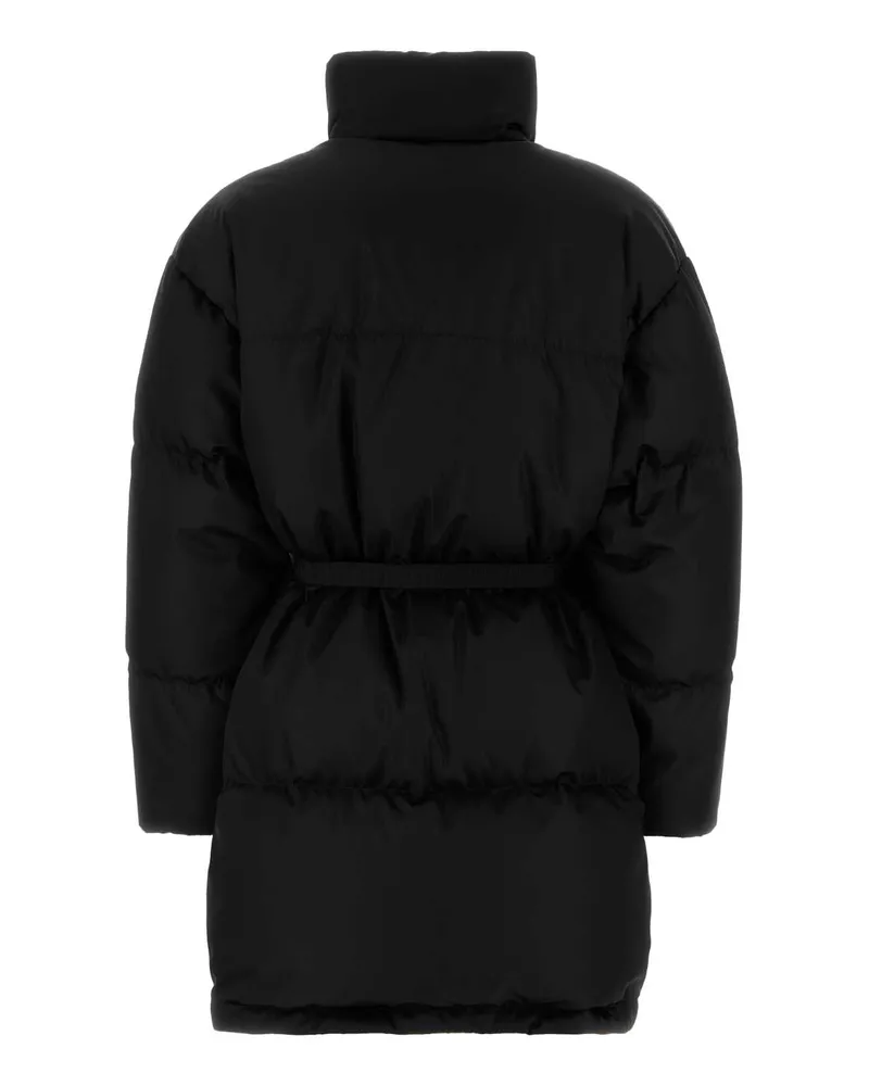 Prada Women's Black Re-Nylon Down Jacket Nero Piumini Black