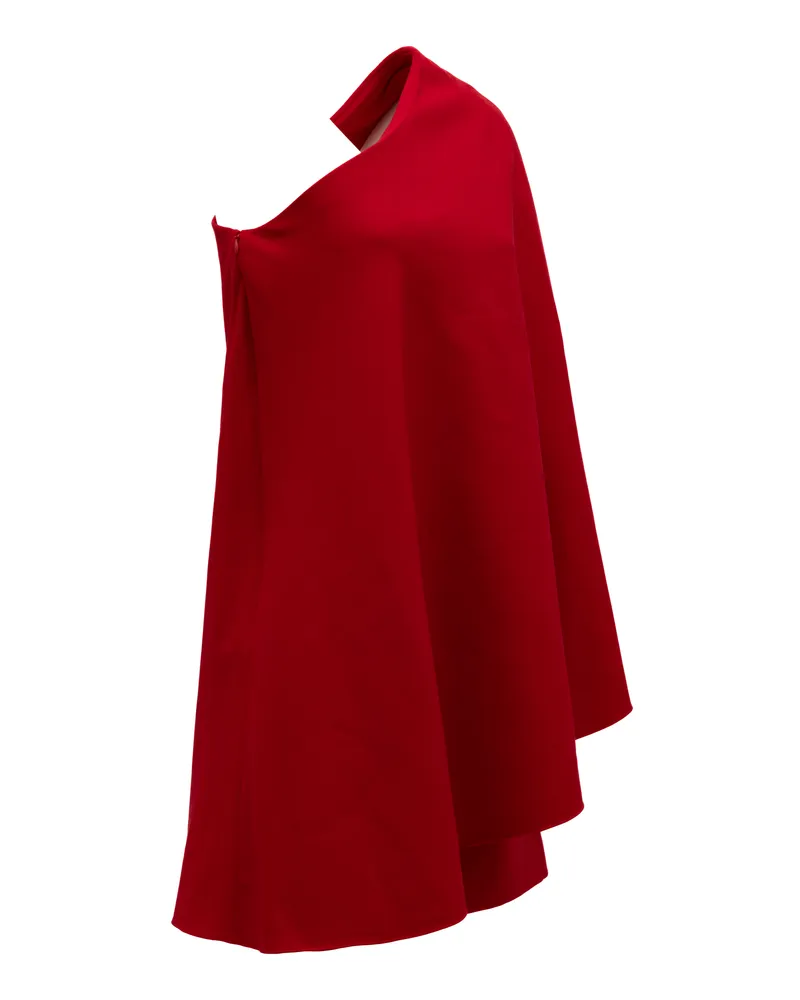 Valentino Garavani Women's Deep Red Short Cocktail Dress Red