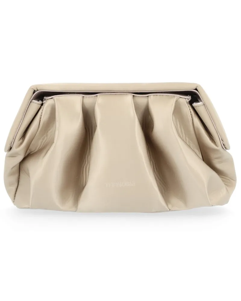 THEMOIRÈ Women's Aphrodite Bag Beige Polyester Handbags Hand Beige