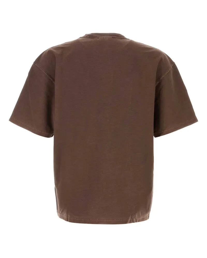 Carhartt WIP Men's Organic Cotton Pocket T-Shirt Brown Brown