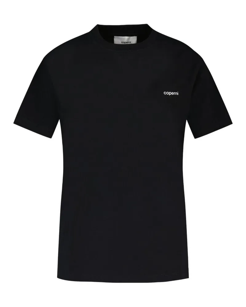 COPERNI Women Boxy T-Shirt -  Cotton Black Concept-Store Ready-To-Wear Black