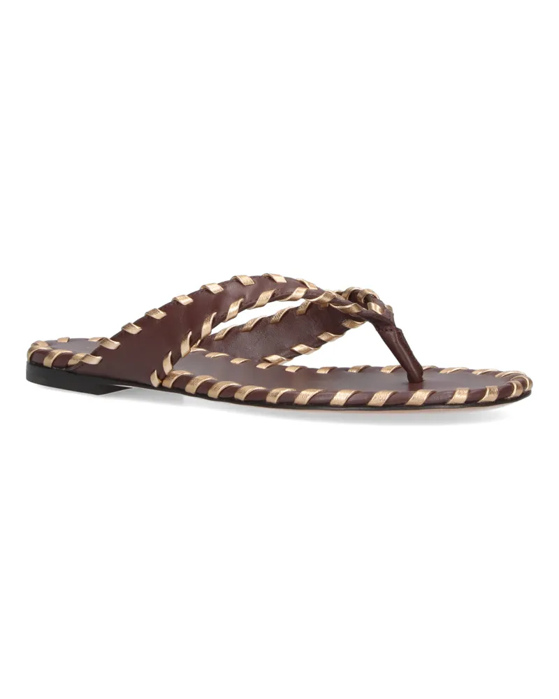 Gianvito Rossi Women's Sandals Brown Upper: Lamb Leather Brown