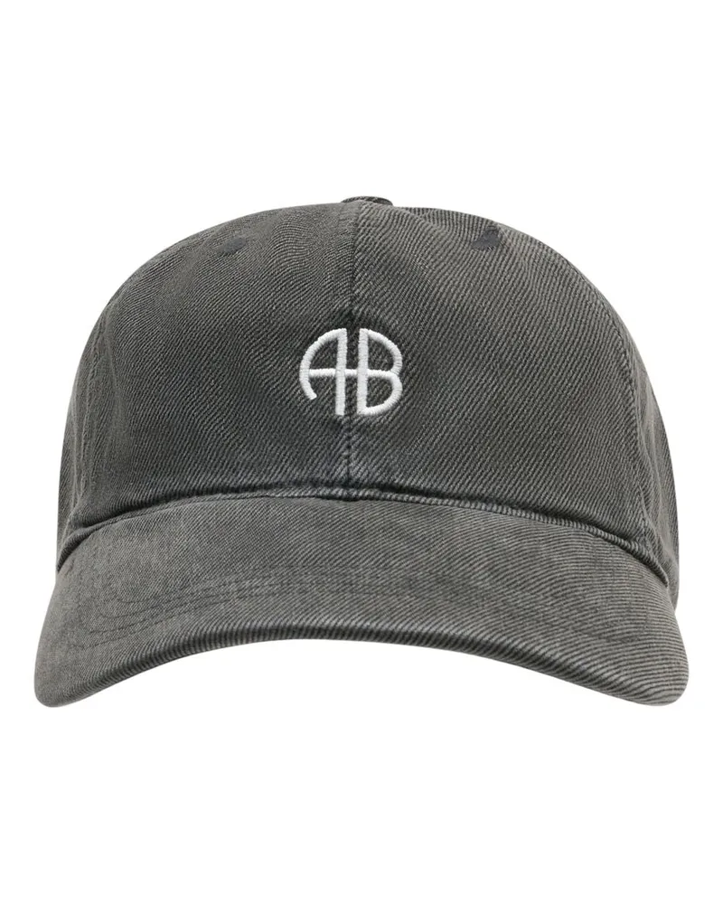 Anine Bing Women's Jeremy Baseball Cap -  Cotton Grey Accessories Hats Gray
