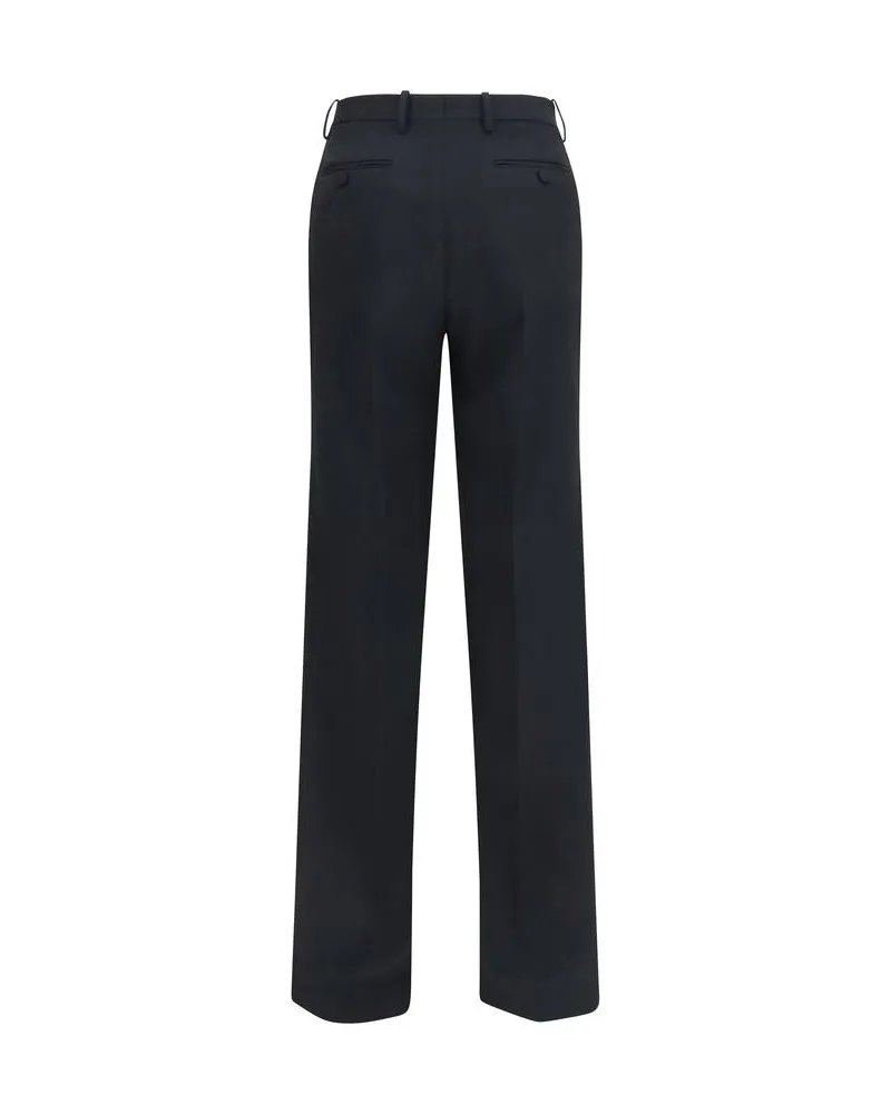 Tom Ford Women's Black Wool Oves Aries Casual Pants Black