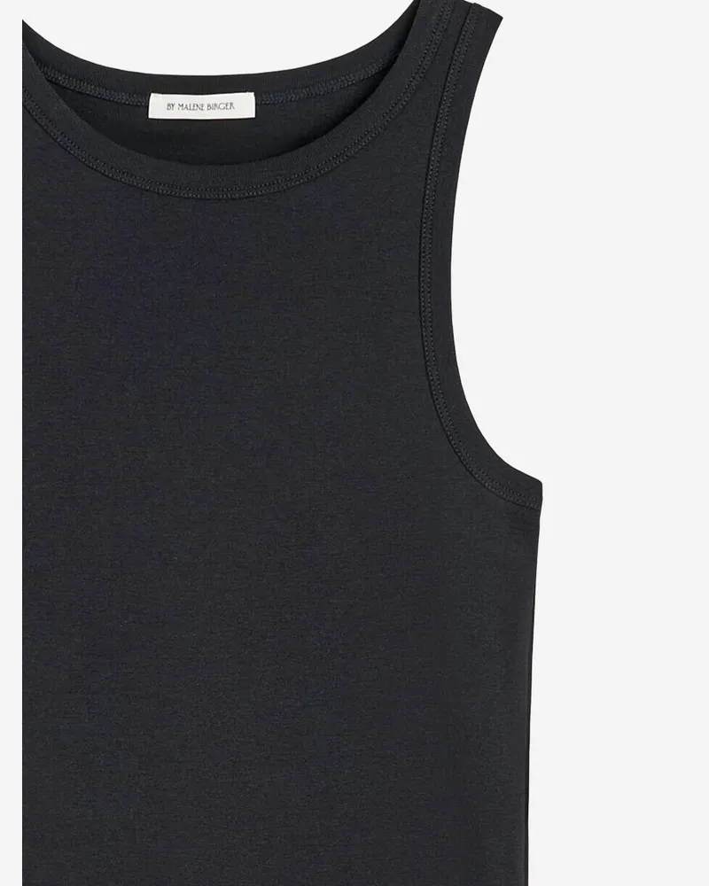 By Malene Birger Women Cotton Tank Top Black Black