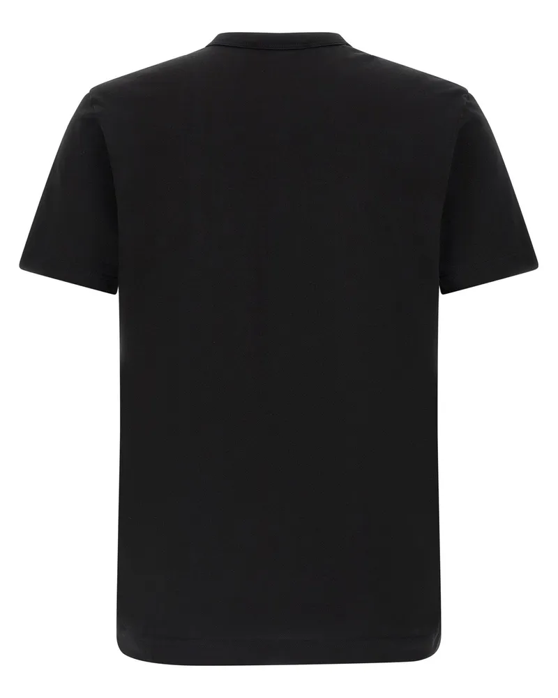 Dolce & Gabbana Heraldic Patch Embroidered T-Shirt — Black Black
