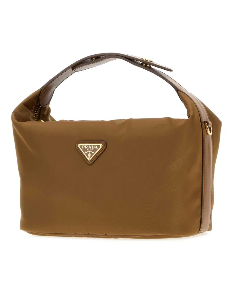 Prada Women's Camel Re-Nylon Mini  Chã©rie Handbag Brandy Borse A Mano Bag Camel
