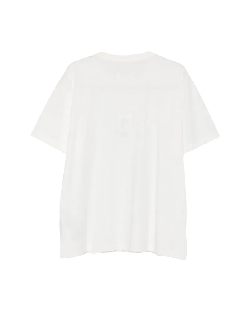 Maison Margiela Numeric Patch Logo T-Shirt — White White