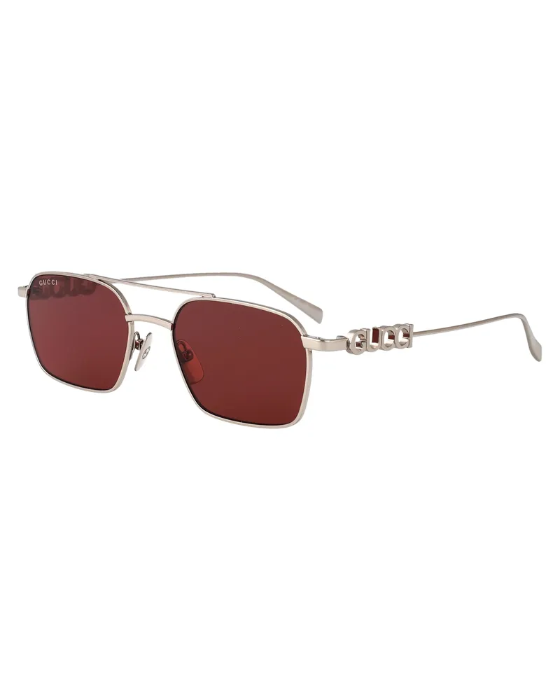 Gucci GG1804S Sunglasses — Silver Silver