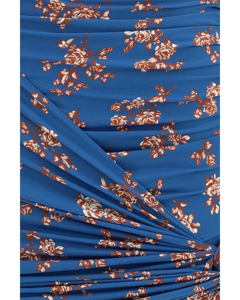 Magda Butrym Women's Swim Mini Skirt Blue Polyamide Blue