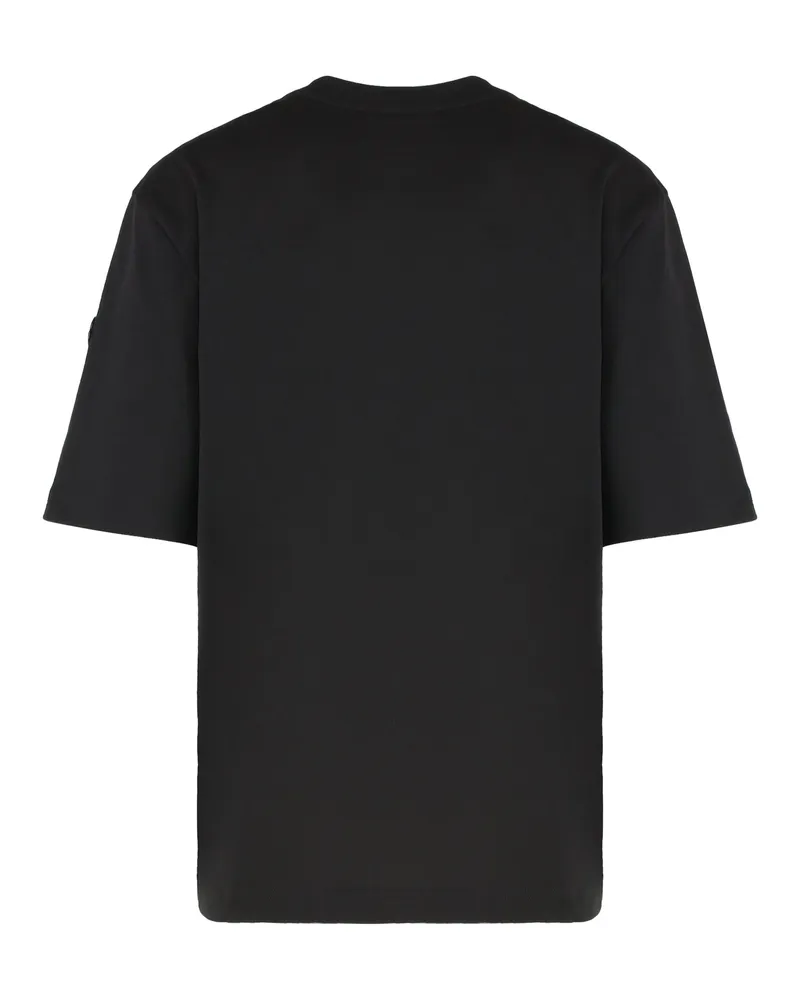 Moncler Women's Cotton T-Shirt Black T-Shirts & Jerseys Black