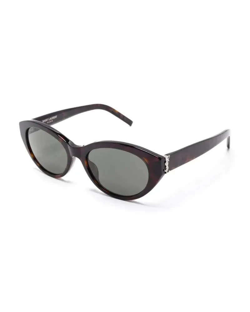 Saint Laurent SLM148 Sunglasses — Brown Brown