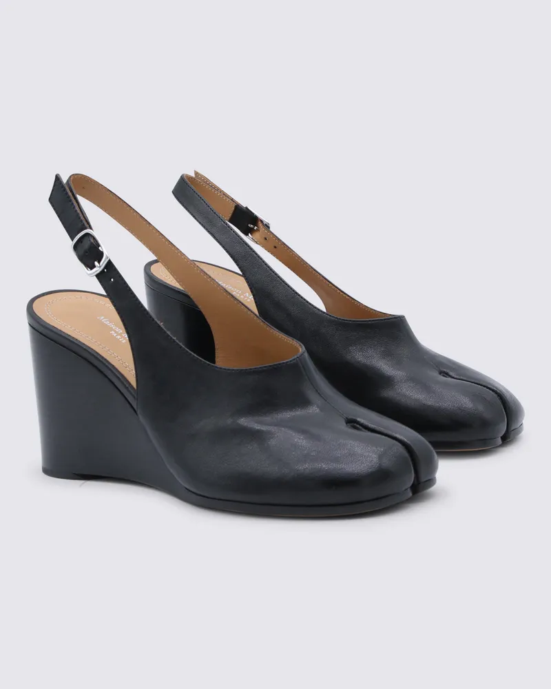 Maison Margiela Women's Sandals Black Pvn Black