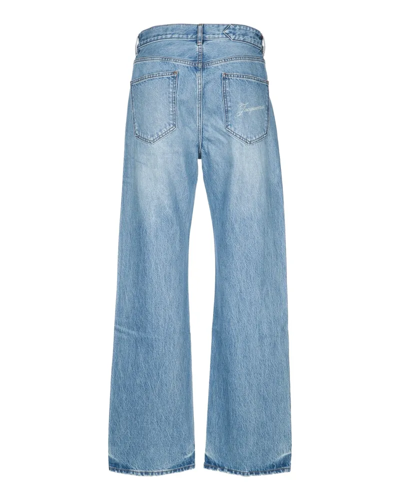 Jacquemus Droit Jeans — Blue Blue