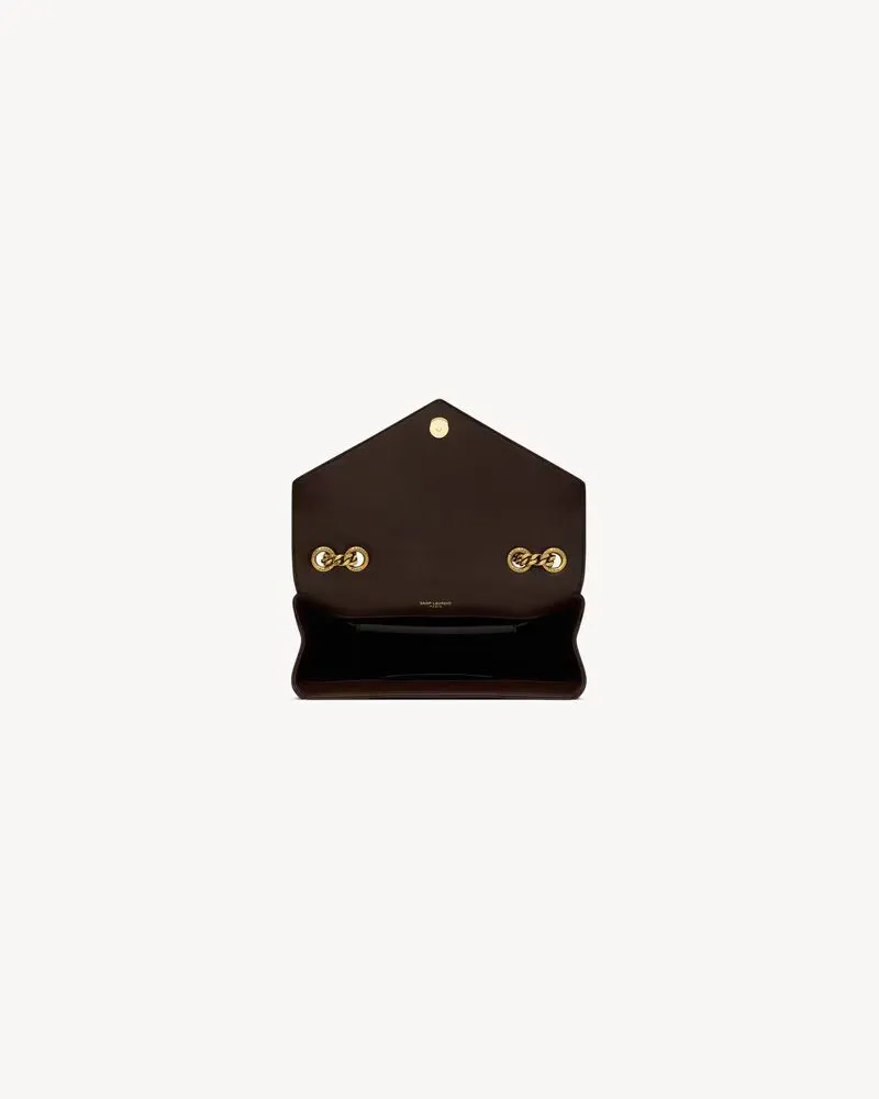 Saint Laurent Sac SL H26 Shoulder Bag — Brown Brown