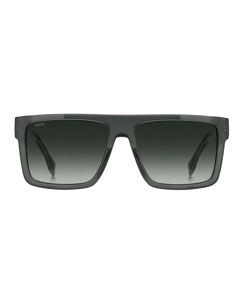 HUGO BOSS Men's Sunglasses Green Acetate Green