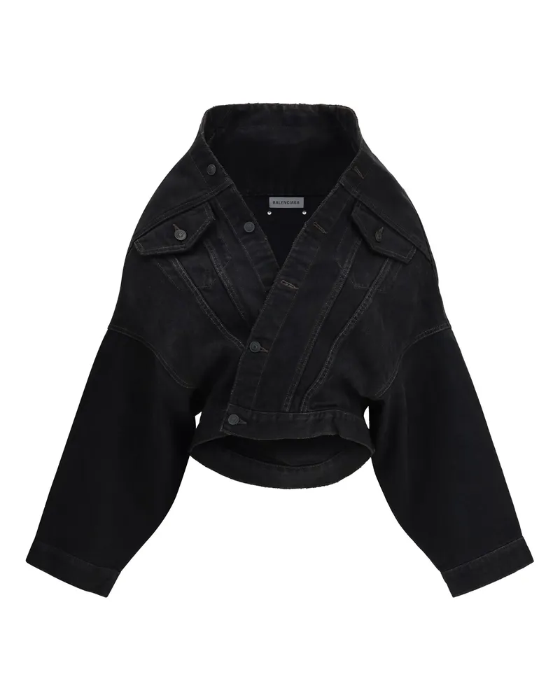 Balenciaga Wrap Jacket — Black Black